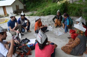 Meeting with Kulthi women regarding the project 
