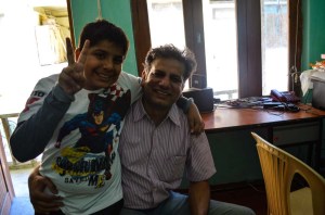 Our very first customers Mr. Rajeev Gupta and his son Karthik 